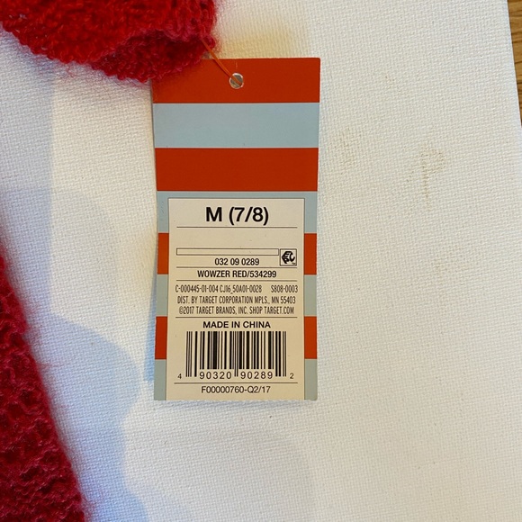 NWT Girls red sweater dress. - Picture 5 of 5